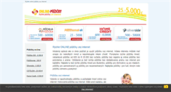 Desktop Screenshot of online-pozicky.sk