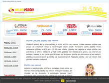 Tablet Screenshot of online-pozicky.sk